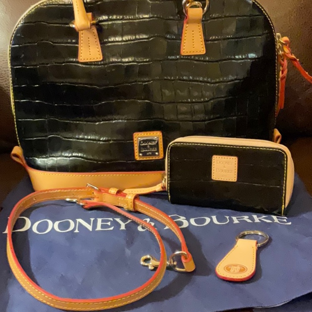 Dooney and Bourke Oakdale Zip Zip Satchel
